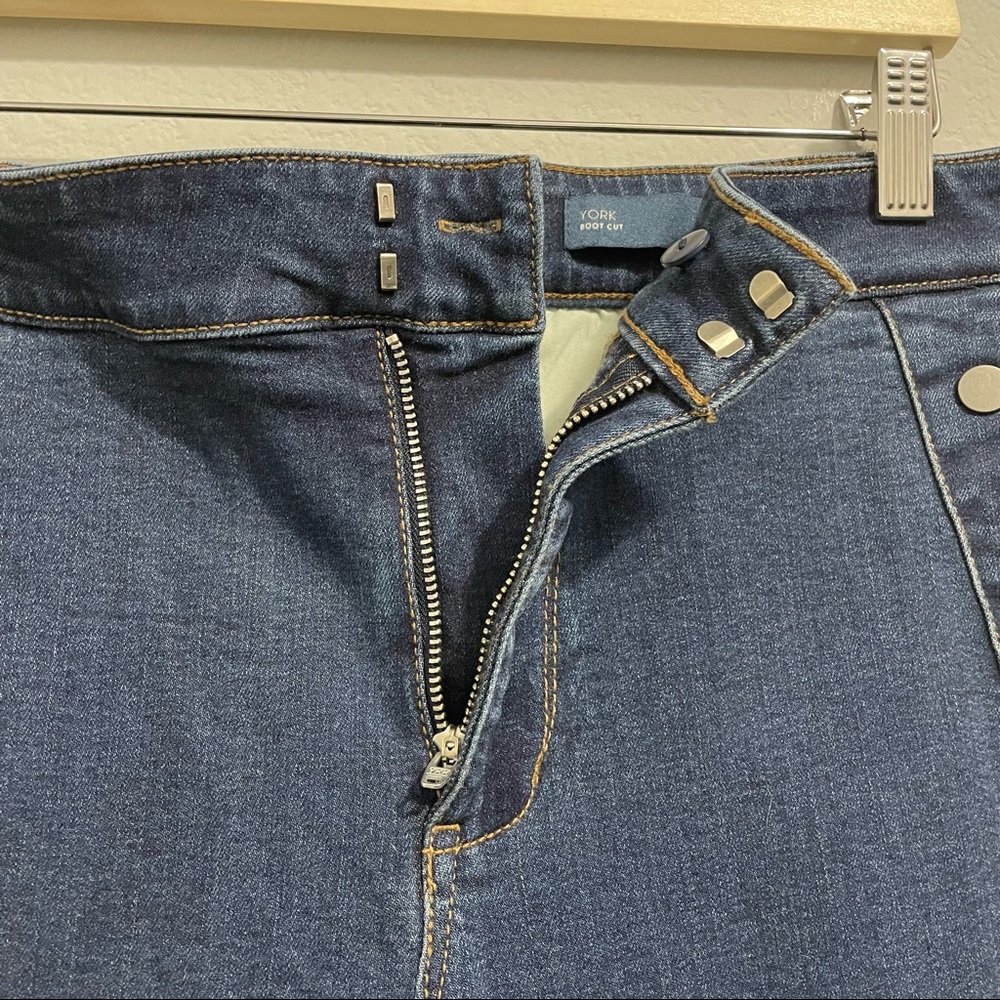 J. Jill Denim York Boot Cut Jeans Blue Stretch Classic Womens 10 - Picture 6 of 11